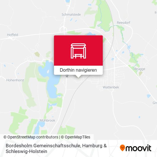 Bordesholm Gemeinschaftsschule Karte