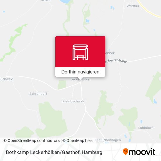Bothkamp Leckerhölken/Gasthof Karte