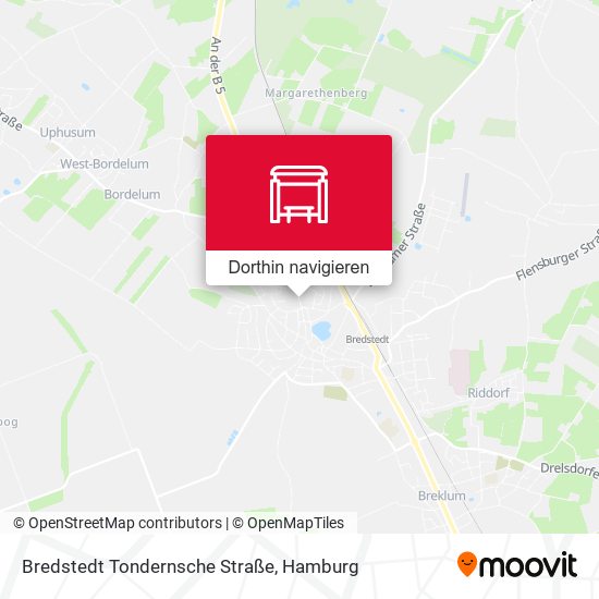 Bredstedt Tondernsche Straße Karte