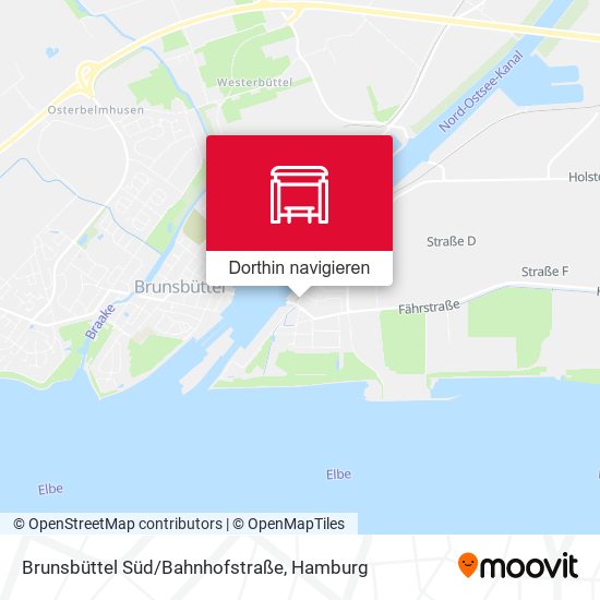 Brunsbüttel Süd/Bahnhofstraße Karte