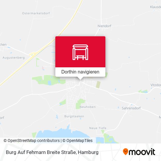 Burg Auf Fehmarn Breite Straße Karte