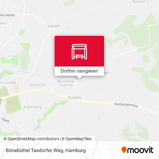 Bönebüttel Tasdorfer Weg Karte