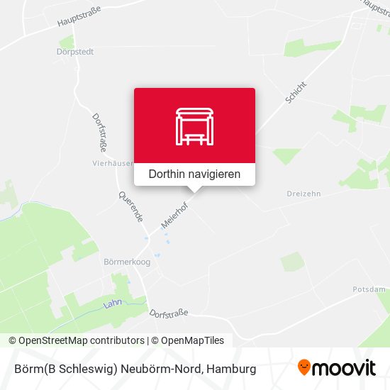 Börm(B Schleswig) Neubörm-Nord Karte