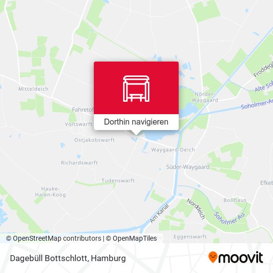 Dagebüll Bottschlott Karte