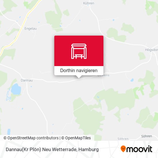 Dannau(Kr Plön) Neu Wetterrade Karte