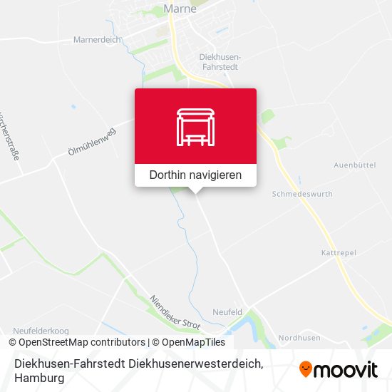 Diekhusen-Fahrstedt Diekhusenerwesterdeich Karte