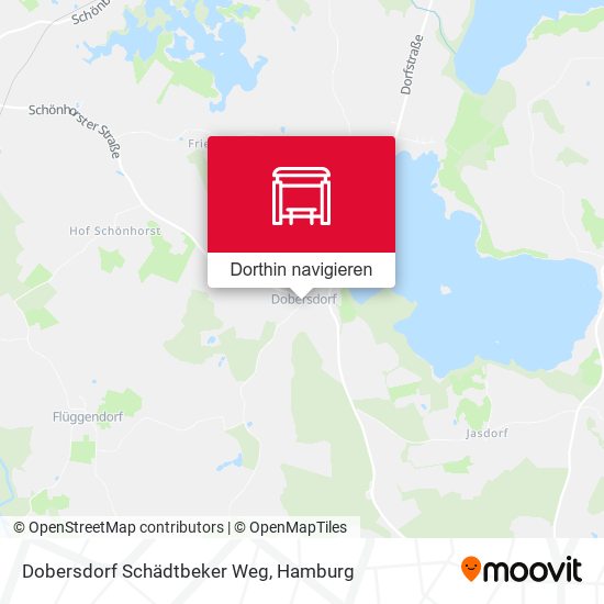 Dobersdorf Schädtbeker Weg Karte