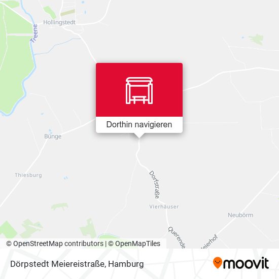 Dörpstedt Meiereistraße Karte