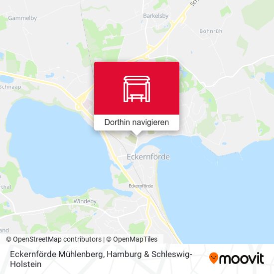 Eckernförde Mühlenberg Karte