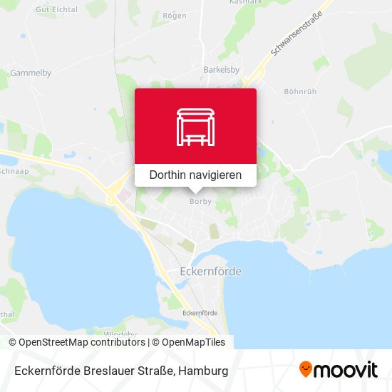 Eckernförde Breslauer Straße Karte