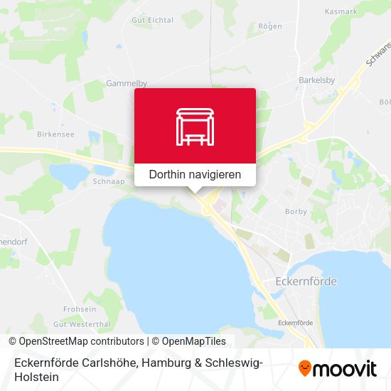 Eckernförde Carlshöhe Karte