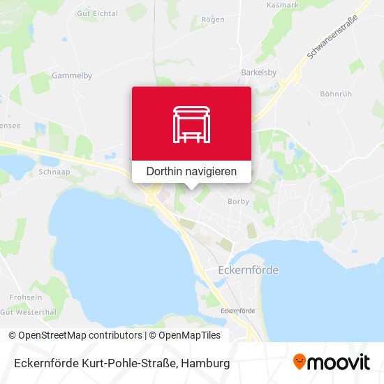 Eckernförde Kurt-Pohle-Straße Karte