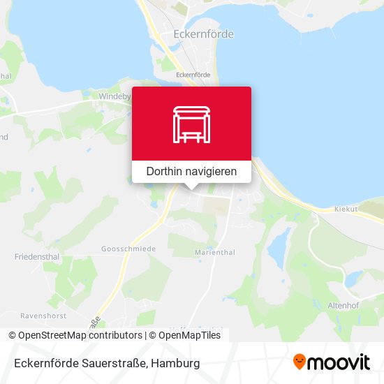 Eckernförde Sauerstraße Karte
