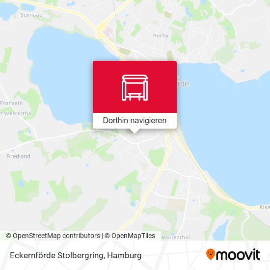 Eckernförde Stolbergring Karte