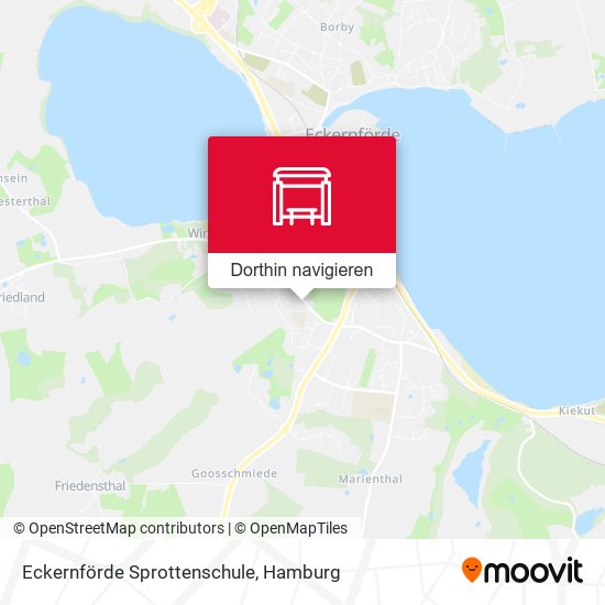 Eckernförde Sprottenschule Karte