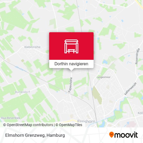 Elmshorn Grenzweg Karte