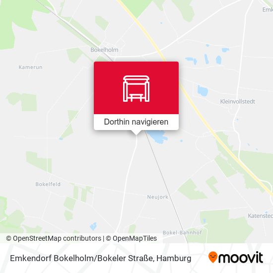 Emkendorf Bokelholm / Bokeler Straße Karte