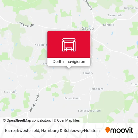 Esmarkwesterfeld Karte