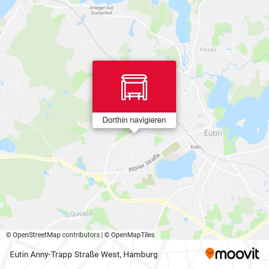 Eutin Anny-Trapp Straße West Karte