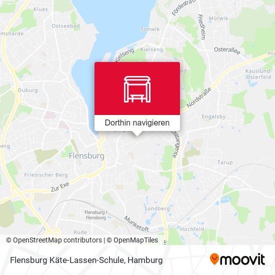 Flensburg Käte-Lassen-Schule Karte
