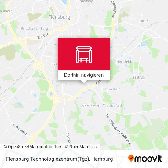 Flensburg Technologiezentrum(Tgz) Karte