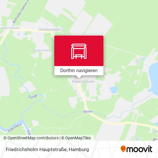 Friedrichsholm Hauptstraße Karte