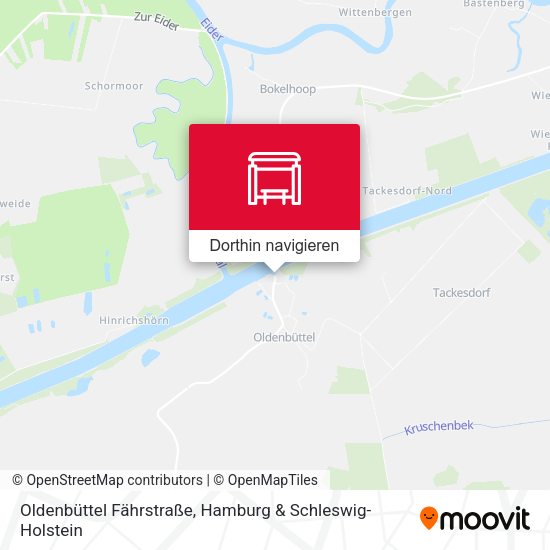 Oldenbüttel Fährstraße Karte