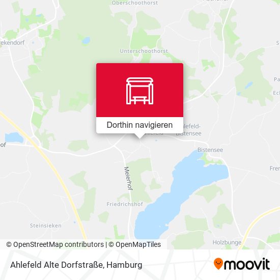 Ahlefeld Alte Dorfstraße Karte