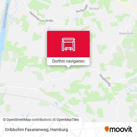 Gribbohm Fasanenweg Karte