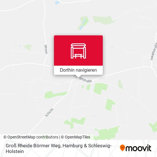 Groß Rheide Börmer Weg Karte