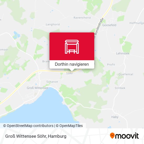 Groß Wittensee Söhr Karte