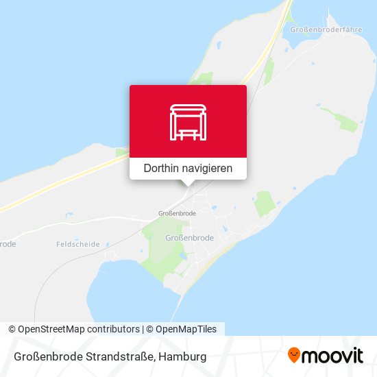 Großenbrode Strandstraße Karte