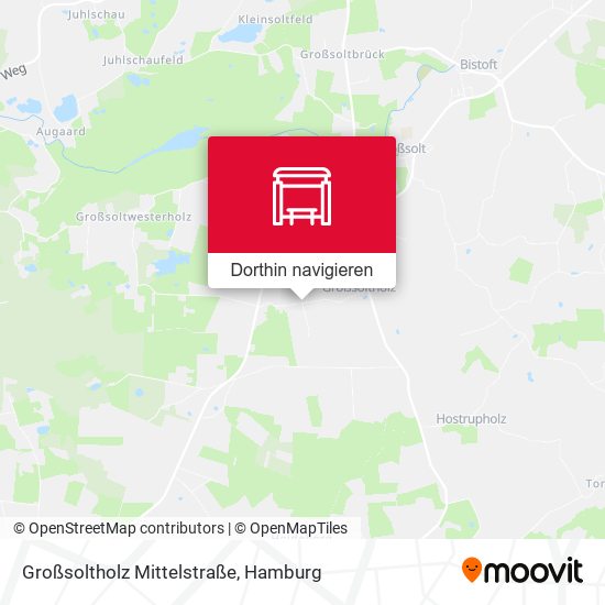 Großsoltholz Mittelstraße Karte
