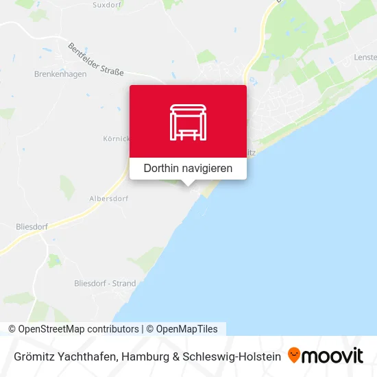 Grömitz Yachthafen Karte