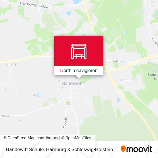 Handewitt Schule Karte