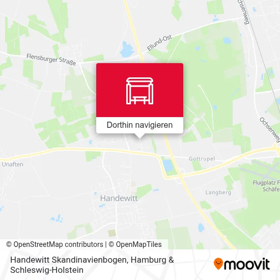 Handewitt Skandinavienbogen Karte