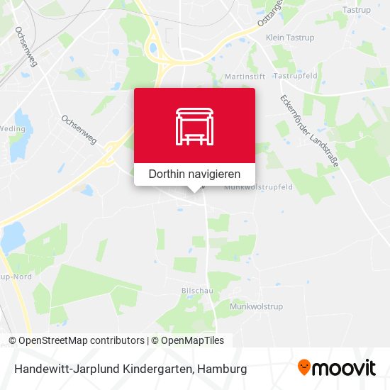 Handewitt-Jarplund Kindergarten Karte
