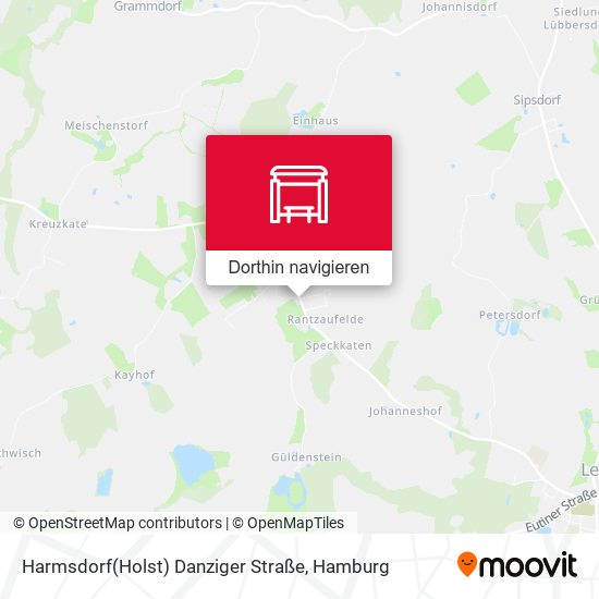 Harmsdorf(Holst) Danziger Straße Karte