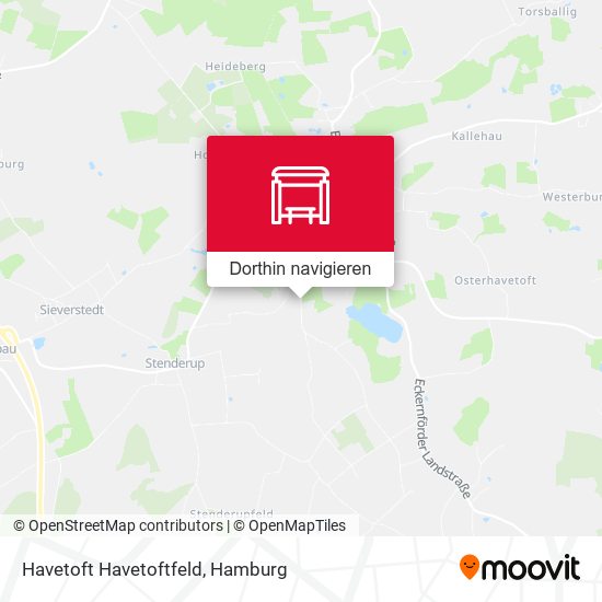 Havetoft Havetoftfeld Karte