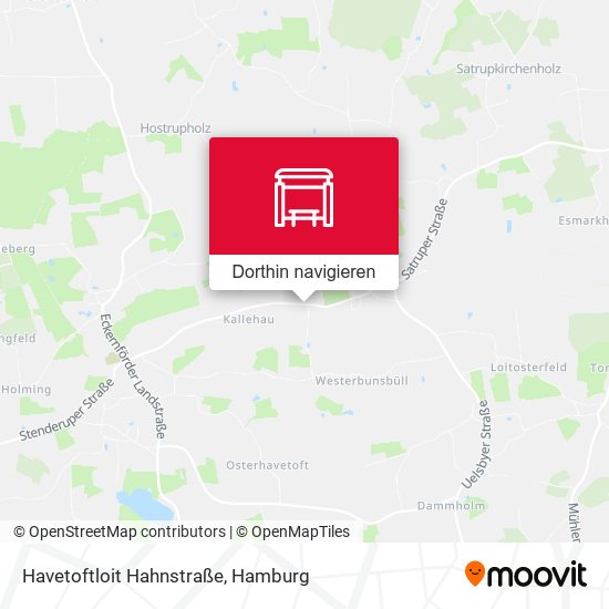 Havetoftloit Hahnstraße Karte