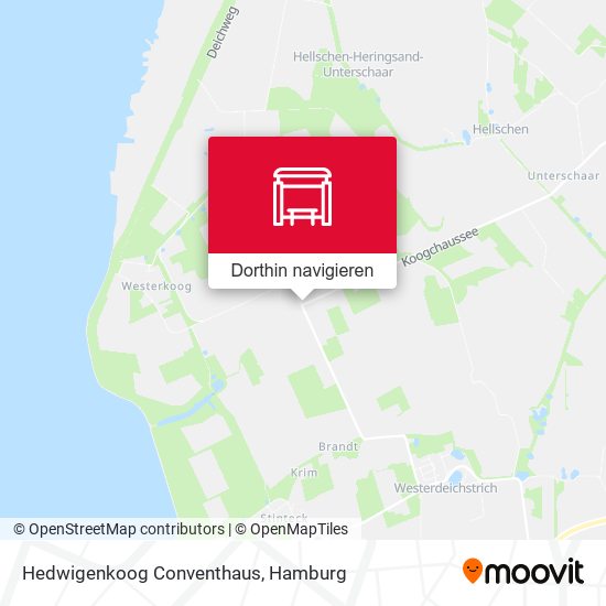 Hedwigenkoog Conventhaus Karte