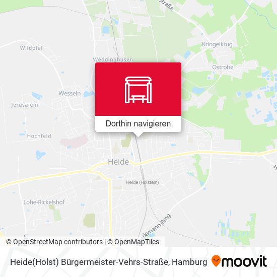 Heide(Holst) Bürgermeister-Vehrs-Straße Karte
