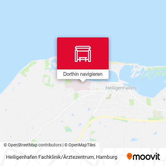 Heiligenhafen Fachklinik / Ärztezentrum Karte