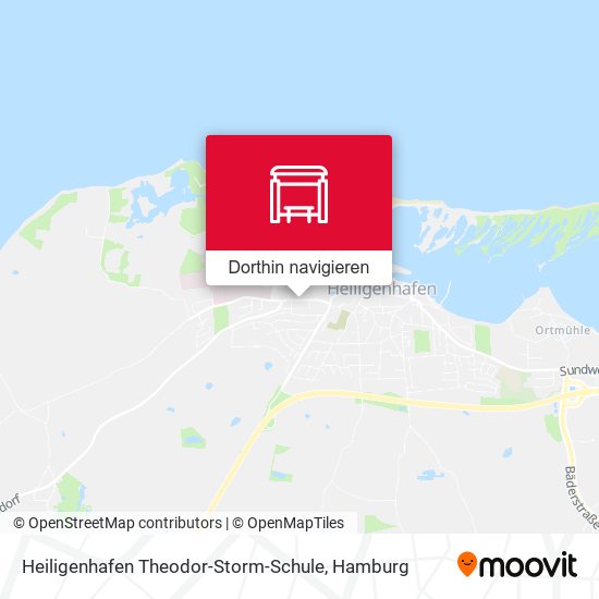 Heiligenhafen Theodor-Storm-Schule Karte