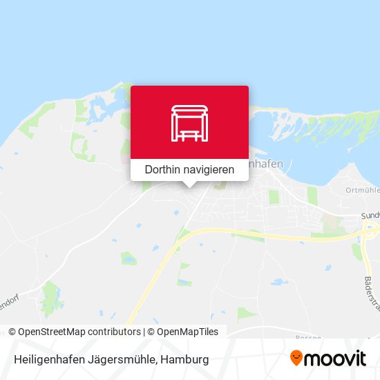 Heiligenhafen Jägersmühle Karte