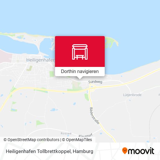 Heiligenhafen Tollbrettkoppel Karte