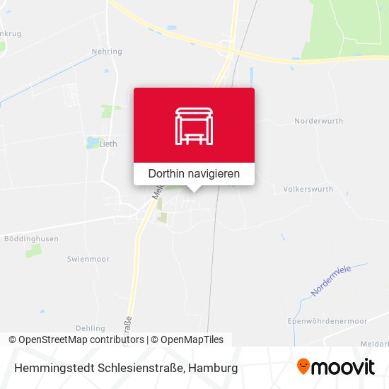 Hemmingstedt Schlesienstraße Karte