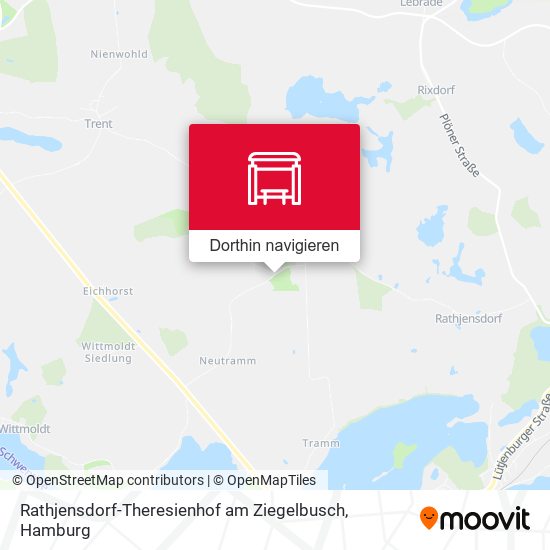 Rathjensdorf-Theresienhof am Ziegelbusch Karte