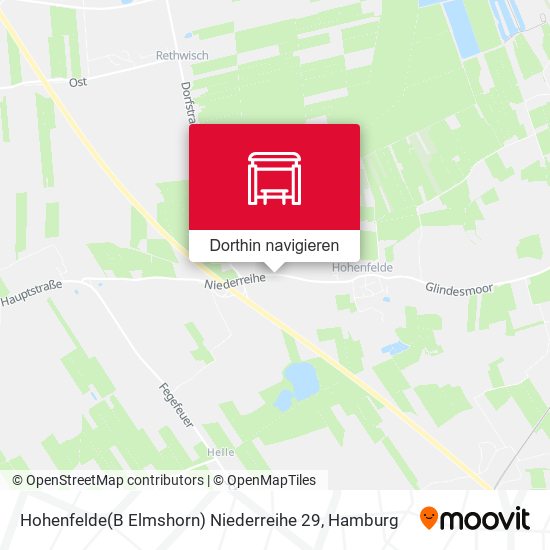 Hohenfelde(B Elmshorn) Niederreihe 29 Karte