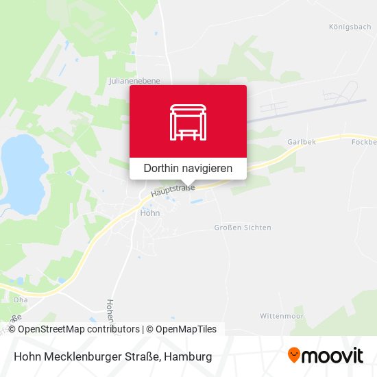 Hohn Mecklenburger Straße Karte